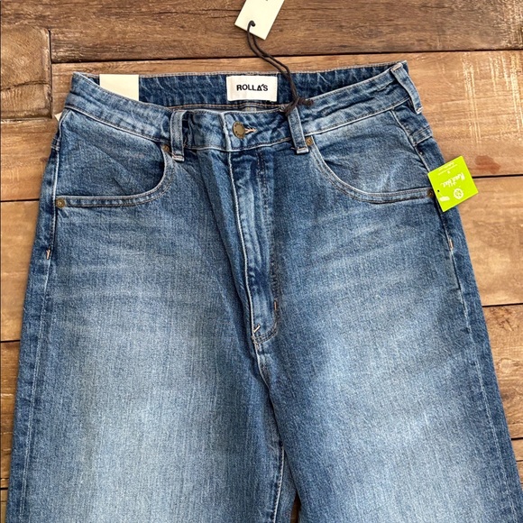 Rolla’s High Rise Flare Jeans NWT - Picture 3 of 11